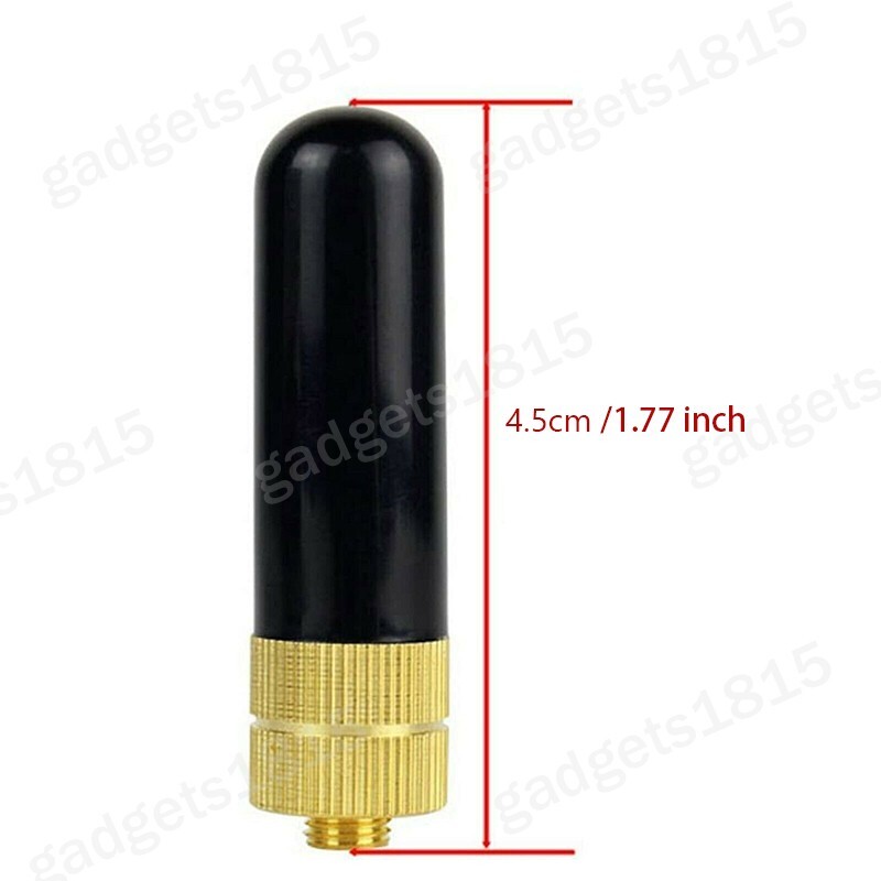 2PCS SRH805S SMA-F Dual Band Antenna For Baofeng GT-3 UV-5R BF-888s Ham Radios