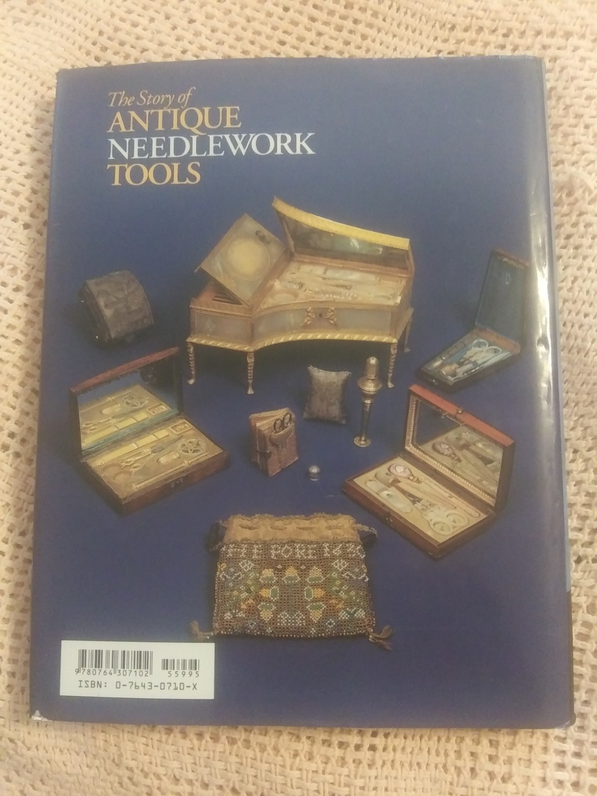 The Story Of Antique Needlework Tools By Bridget McConnell~1999 Hardcover Book