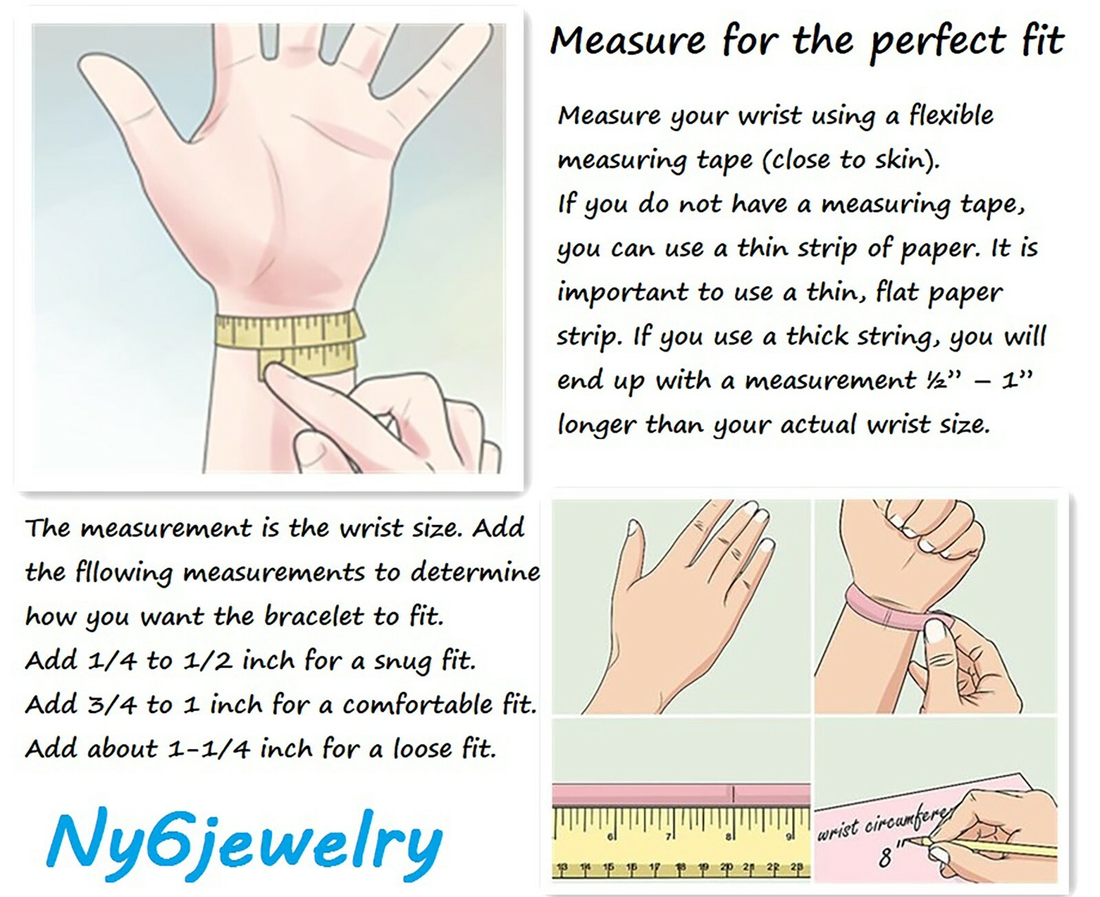 Black Onyx Beads Stretchy Bracelet Healing Gemstone 4mm 6mm 8mm 10mm12mm