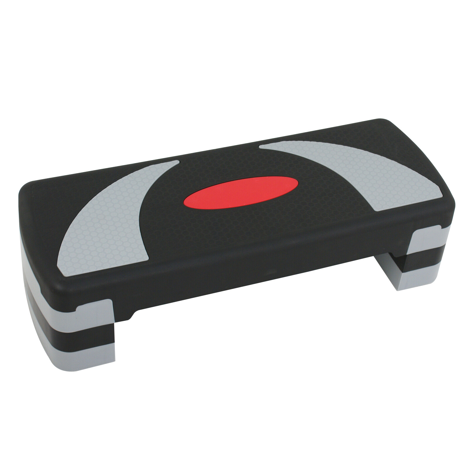 31" Aerobic Step Platform Exercise Stepper Workout Step Adjust 4"-6"-8" w/Risers