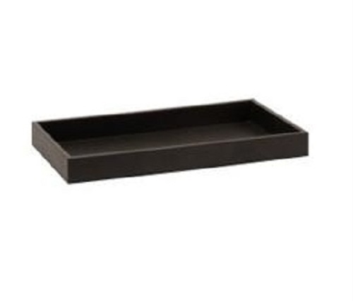 12 Insert Trays Jewelry Black Plastic Storage 14 ¾" x 8 ¼" x 1 ½" Stackable