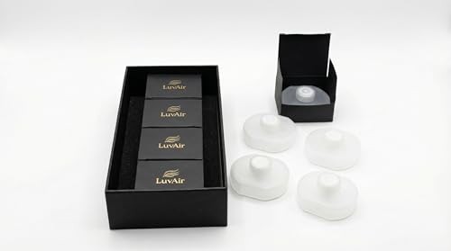 Empty Refill Cartridge Set of 4 for Car Diffuser | Reusable Replacement