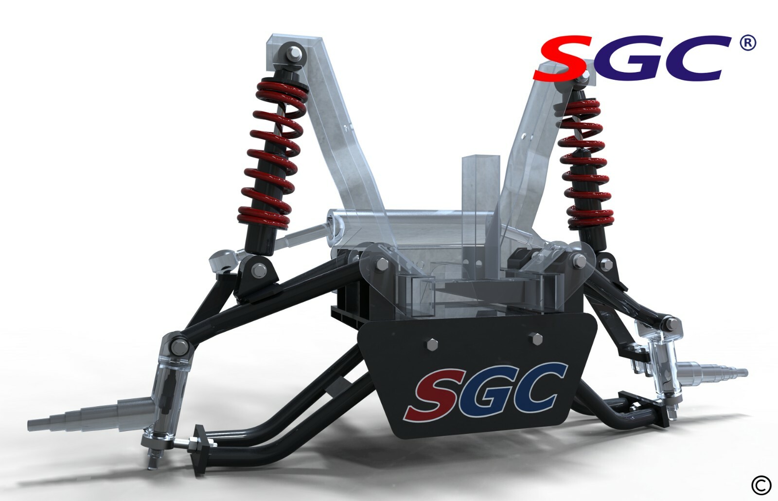 YAMAHA GOLF CART G29 (The Drive) 6" LIFT KIT + 12" WHEELS and 23" A/T TIRES