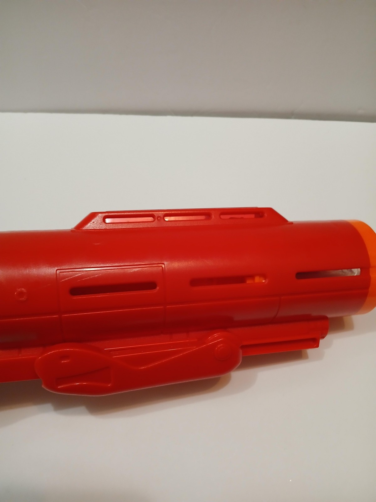 Disney Star Wars Red Gray Light Up Blaster Toy Gun Space Weapon Kids Roleplay