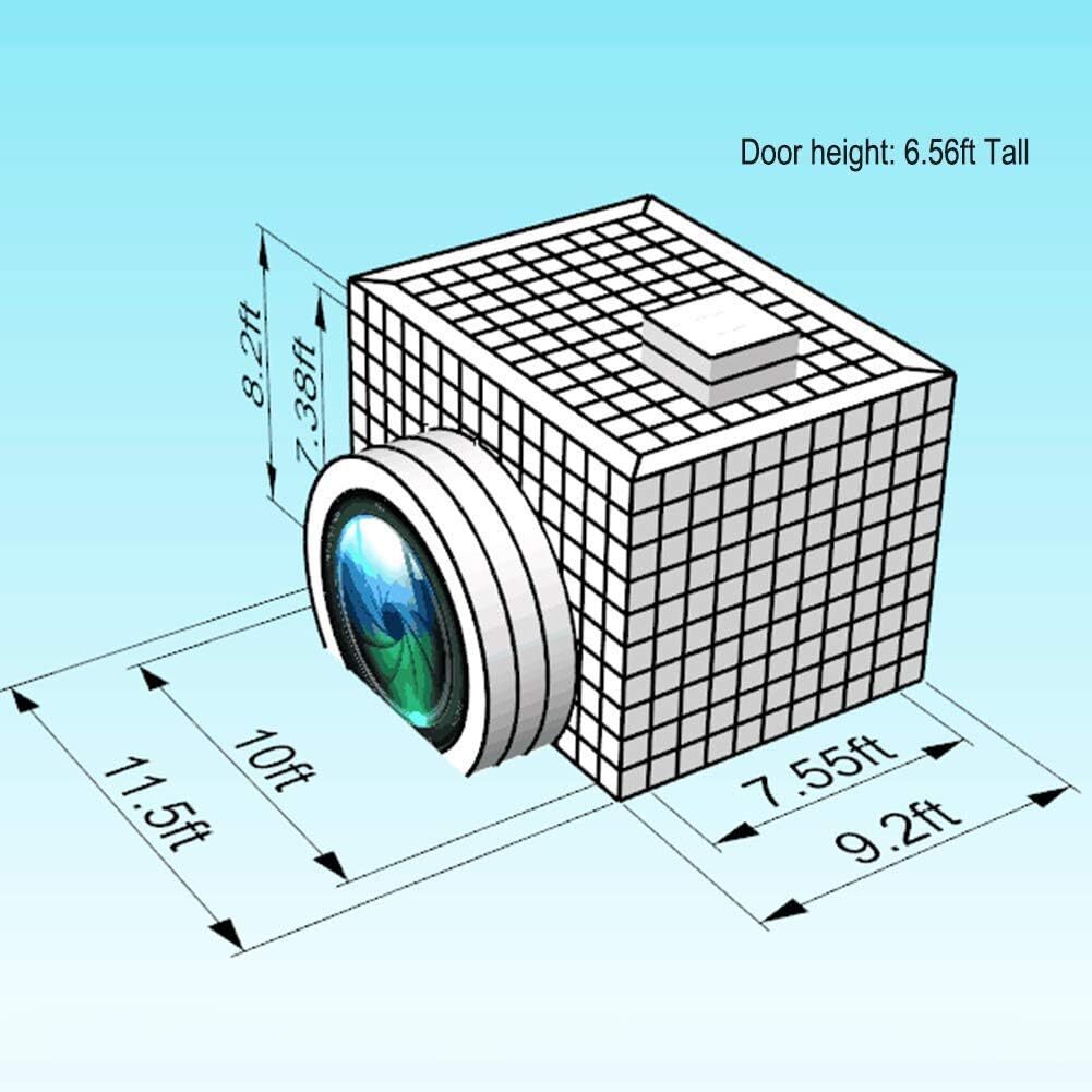 Inflatable Photo Booth Enclosure Camera Shaped Cube Tent Backdrop for Event Show