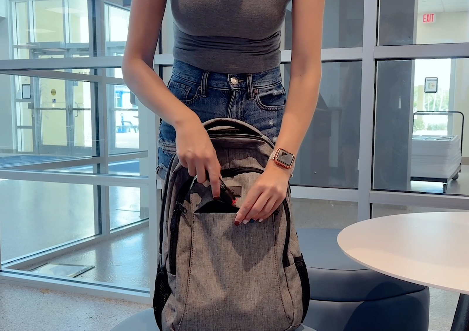 Police Magnum pepper spray .75oz keyring personal safety self defense protection