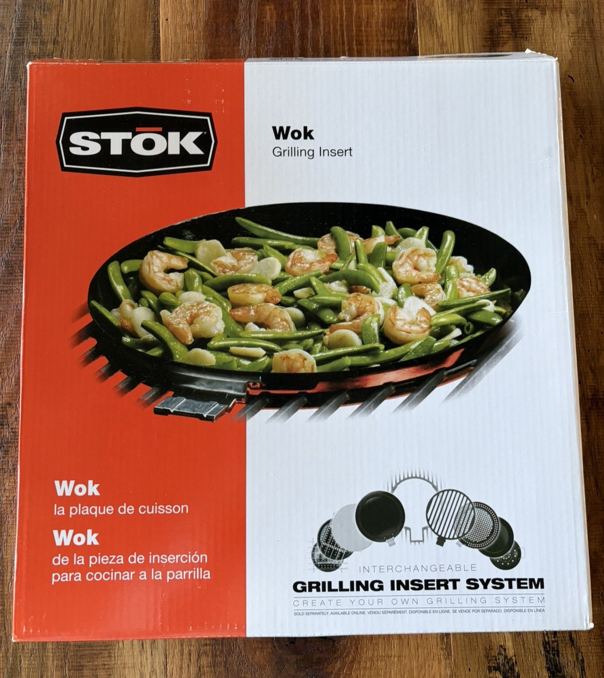 Stok WOK  SIS2060 Vegetable Tray Grilling Insert New Open Box