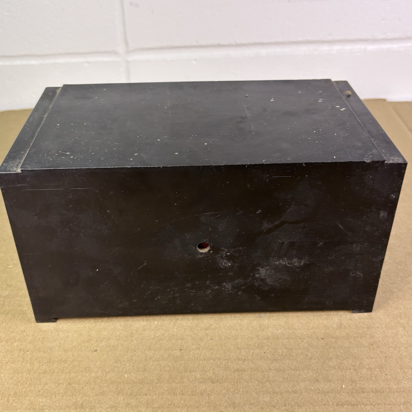 MASSIVE Lot of VTG NOS/USED Resistors w Ohmite Little Devils Storage Bin 9x5x4"