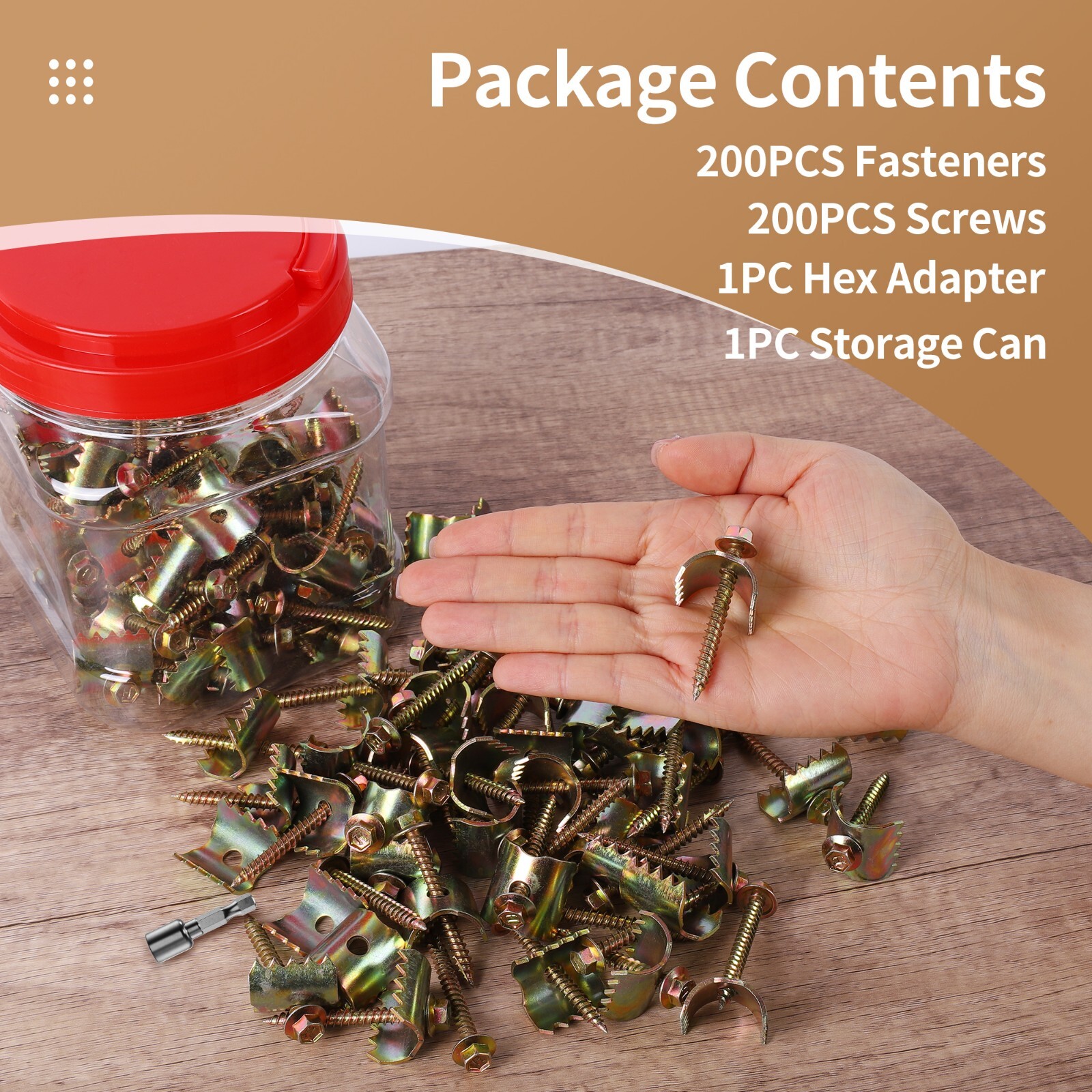 Fence Staples, Fence Nails for Wire Fence and Softwoods, Reusable Fence Fastener