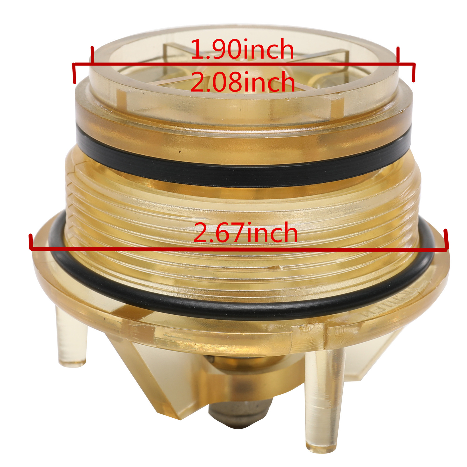 2 Packs Bonnet Poppet Repair Kit For Febco 765 1 & 1-1/4 905212 Backflow PVB