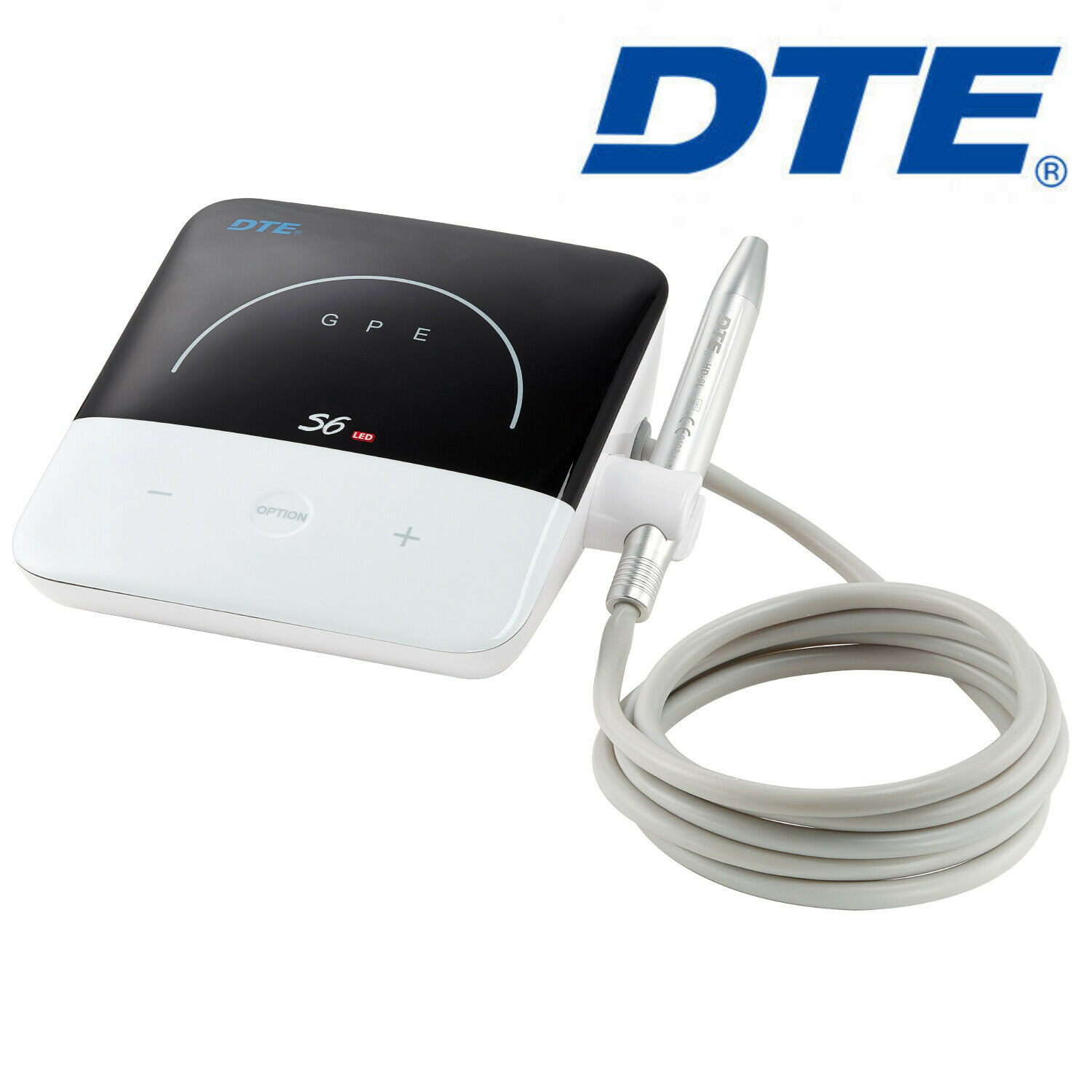 Woodpecker DTE S6 LED Dental Ultrasonic Piezo Scaler HD-8L LED Handpiece 7*Tips