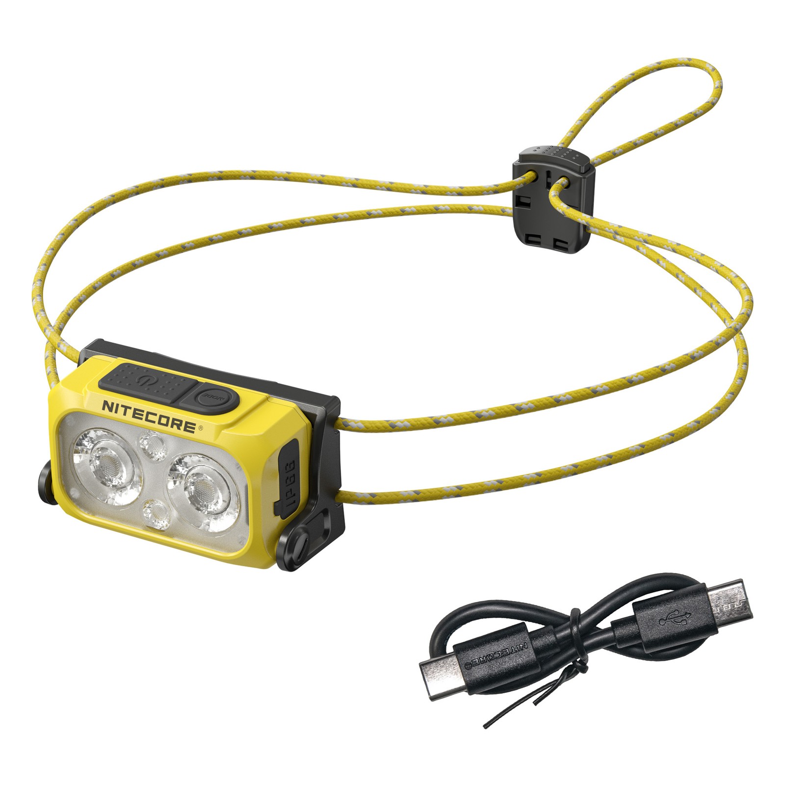 Nitecore NU25 MCT UL 400 Lumen USB-C Multi-Temperature Ultralight Headlamp (YL)