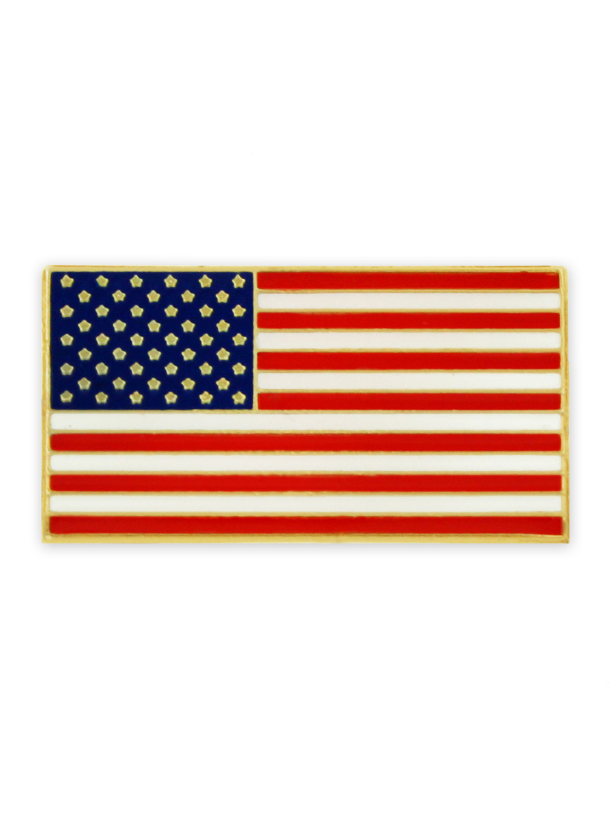 PinMart's Magnetic American Flag Patriotic Suit Jacket Lapel Pin