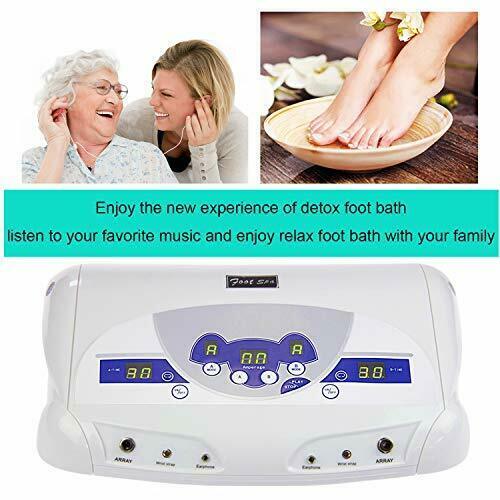 A/B Mode Cell Spa Fir Belt Chi Ionic Ion Detox Machine Foot Bath Aqua Cleanse