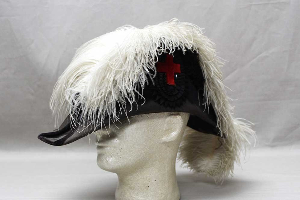 US Fore & Aft Cap Knight Templar Ceremonial Hat . HU1283