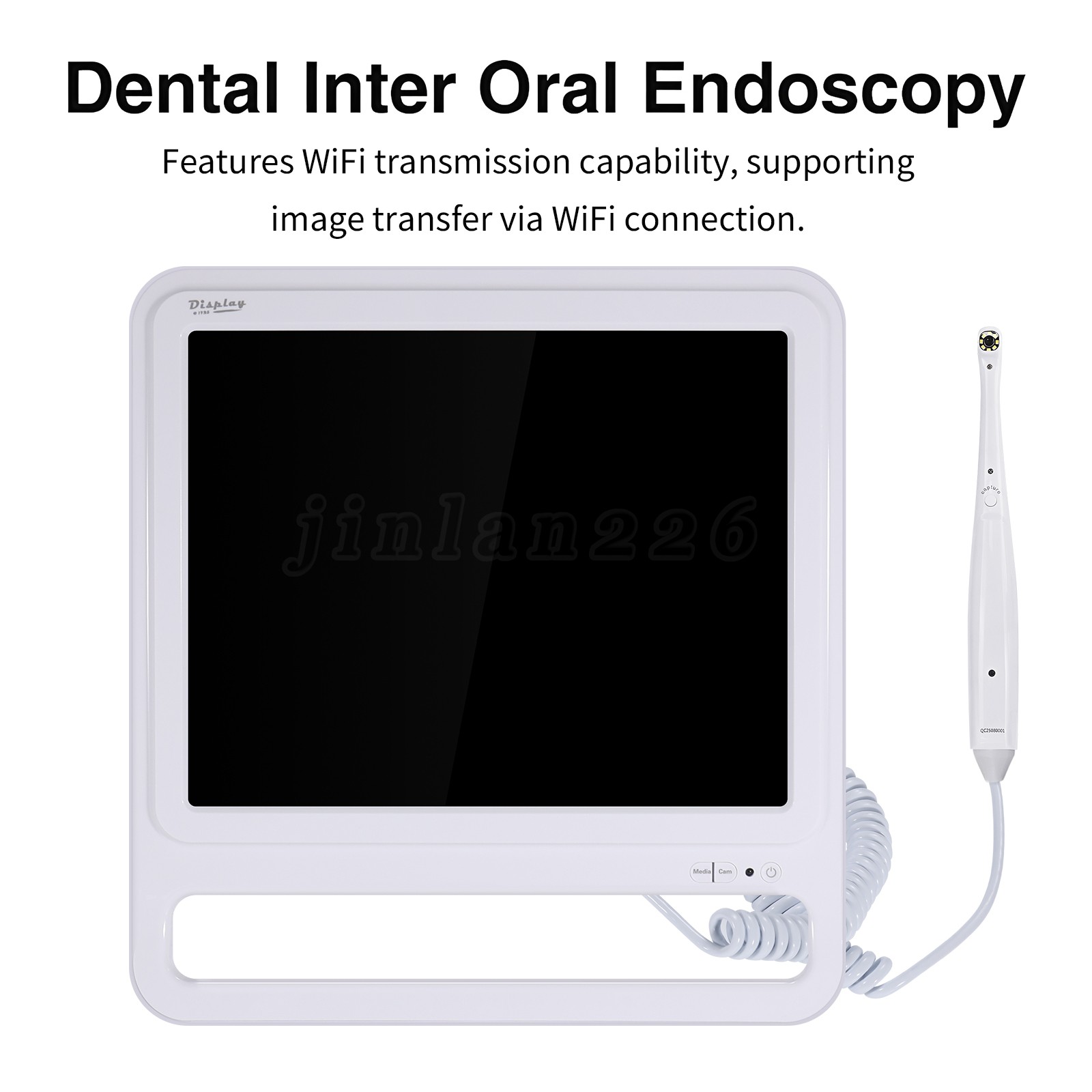 WIFI Dental Intra Oral Camera 17Inch High-Definition Digital LCD Monitor