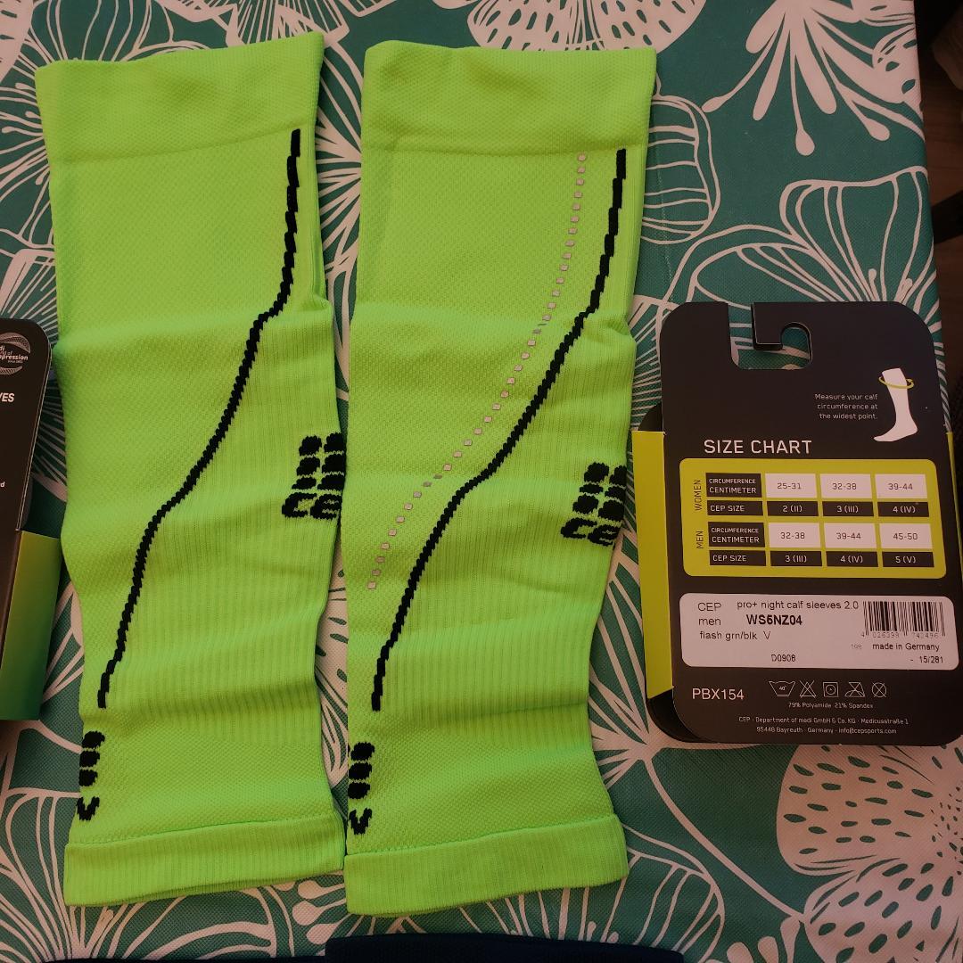 CEP Men's Pro+ Calf Compression Sleeves Performance Crossfit Pick Color & Size