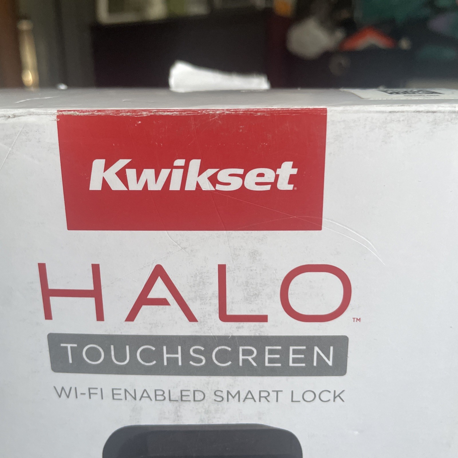 Kwikset Halo Touchscreen Smart Lock Wifi Keypad Electronic Deadbolt Matte Black