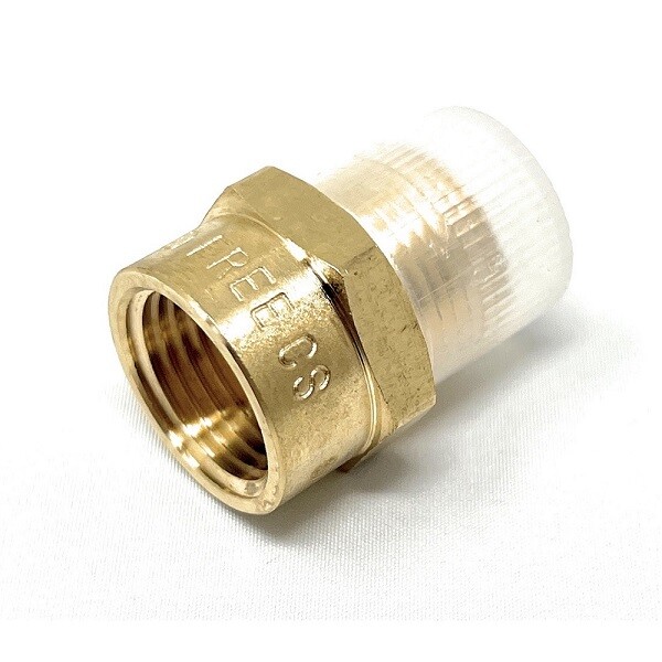 G Thread (Metric BSPP) Male to NPT Female Adapter - Lead-Free (3/8" x 3/8")