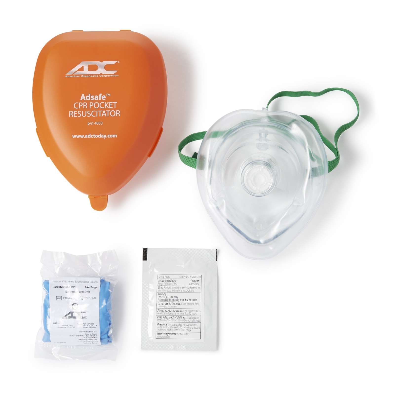 Adsafe Adult / Child CPR Resuscitation Mask