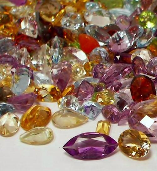 50+ CARAT MIX LOT LOOSE FACETED NATURAL GEMSTONES MIXED GEMS WHOLESALE GEMSTONES
