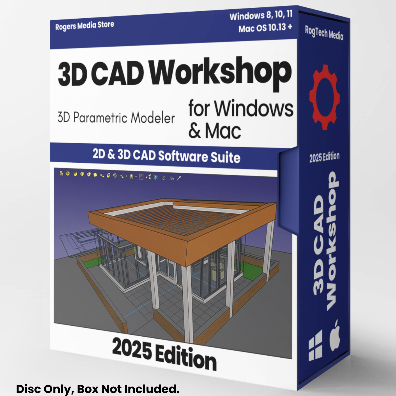 Professional CAD 2D 3D Parametric Graphic Modeling Software for Windows & Mac