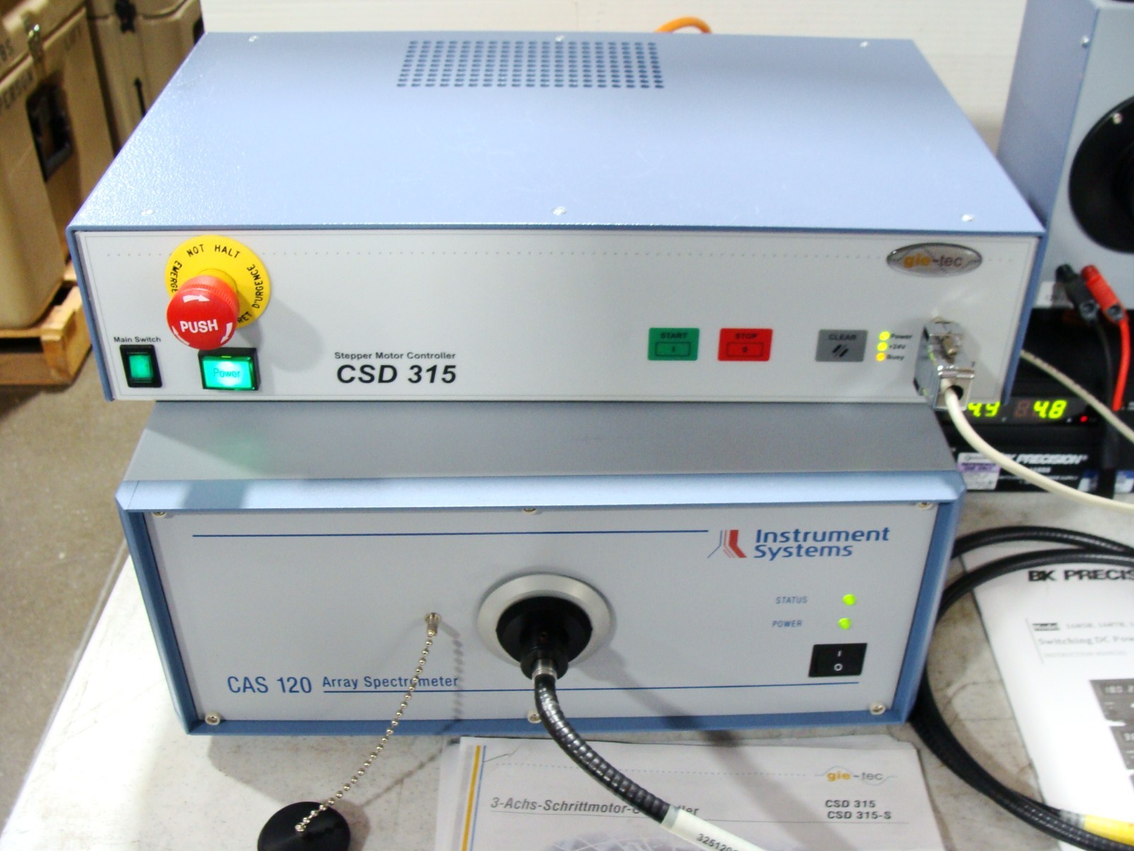 Instrument Systems CAS-120 Array Spectrometer + GON360 Goniometer, Software & ++