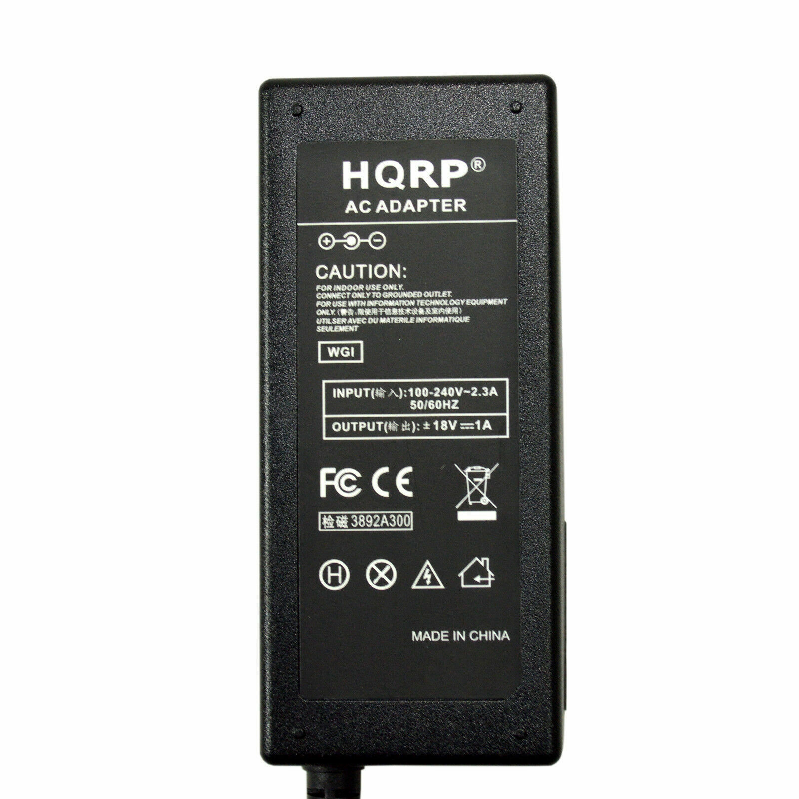 HQRP AC Adapter Power Supply compatible with Bose SoundDock Series II PSM36W-208