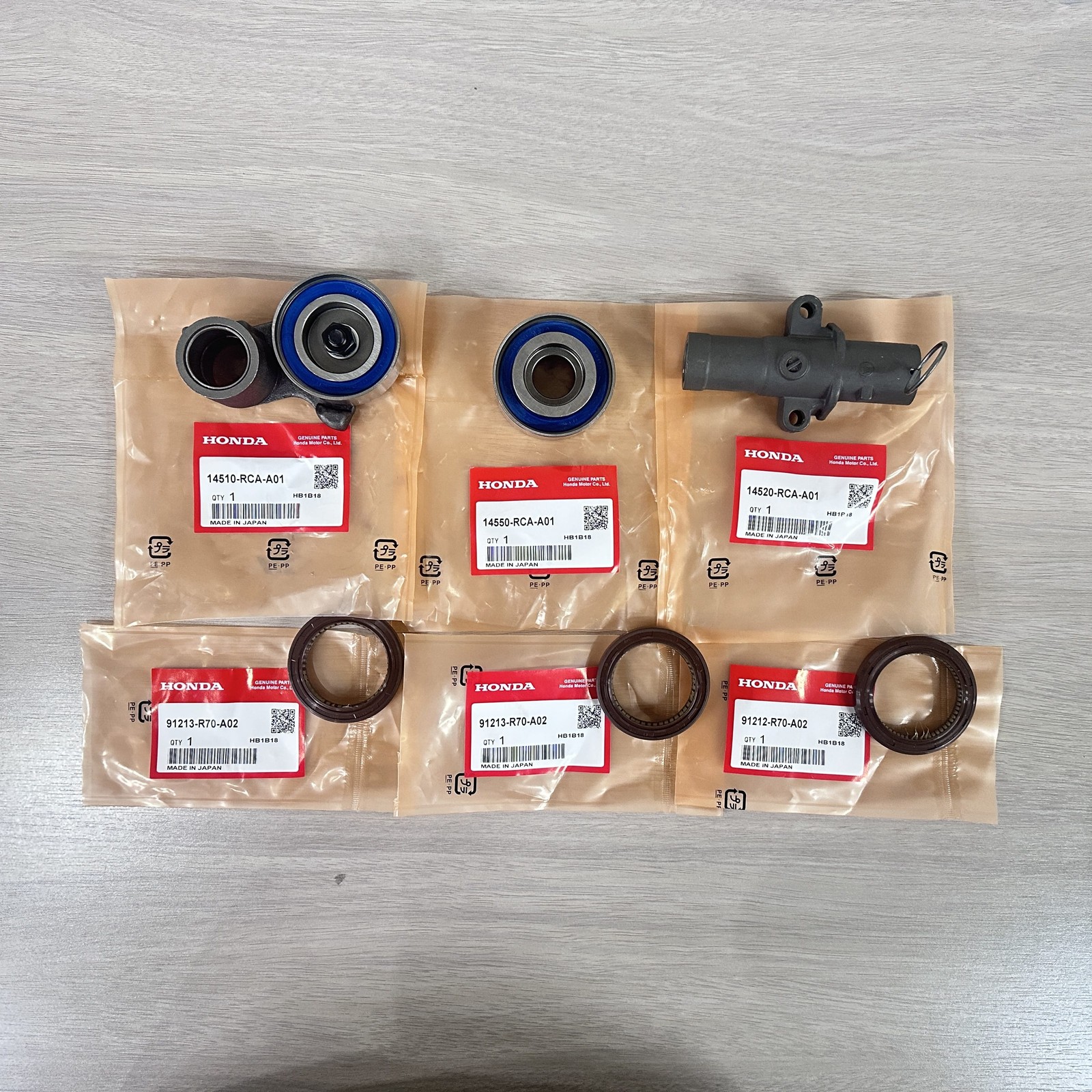 OEM Genuine Timing Belt Kit with Water Pump For HONDA / ACURA Accord Odyssey V6