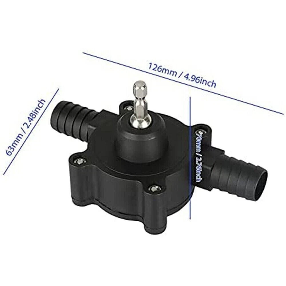 Hand Electric Drill Pump Self-Priming Pump Household Small Water Drill Drive Kit