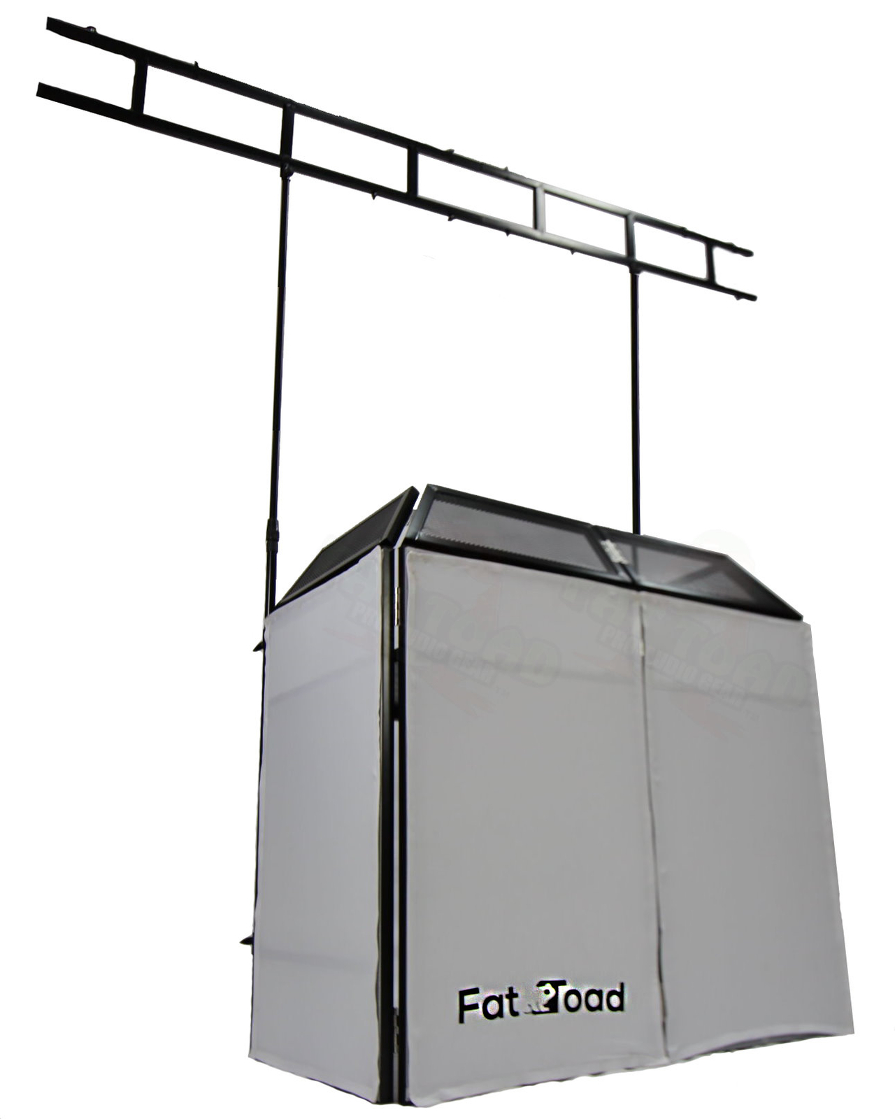 DJ Booth Table Lighting Truss Stand System - Foldable Panel Stage Platform Scrim