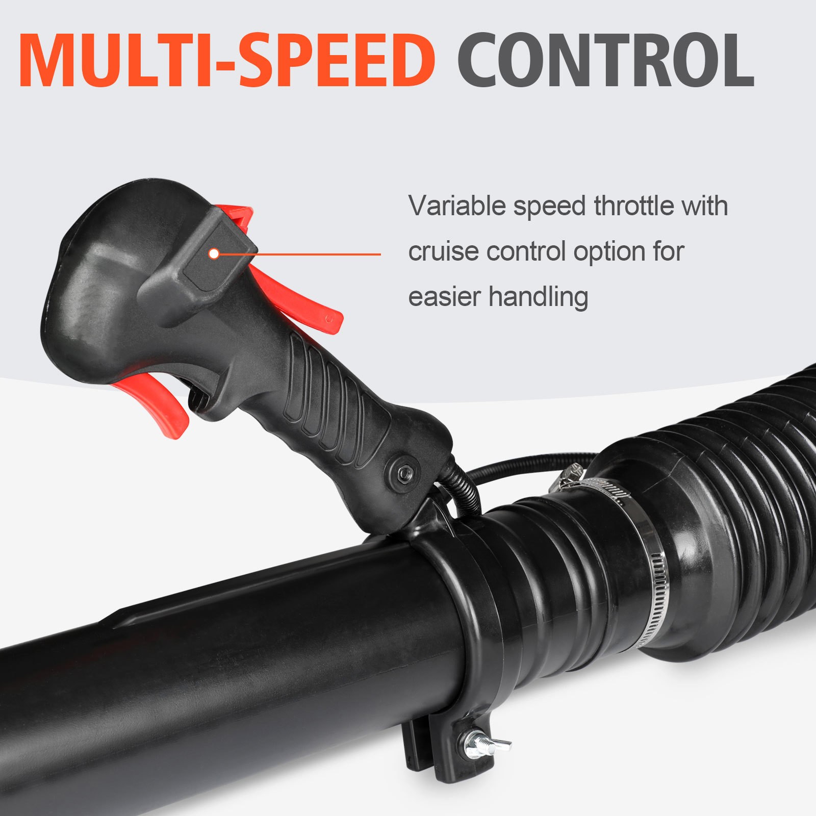 63CC Commercial Gas Leaf Blower Backpack Gas-powered Backpack Lawn Grass Blower