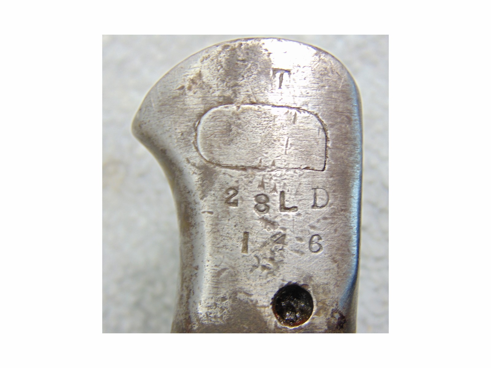 P1907 EFD SANDERSON ENFIELD RIFLE BAYONET 1907 SCABBARD LONDON REGIMENT UNIT