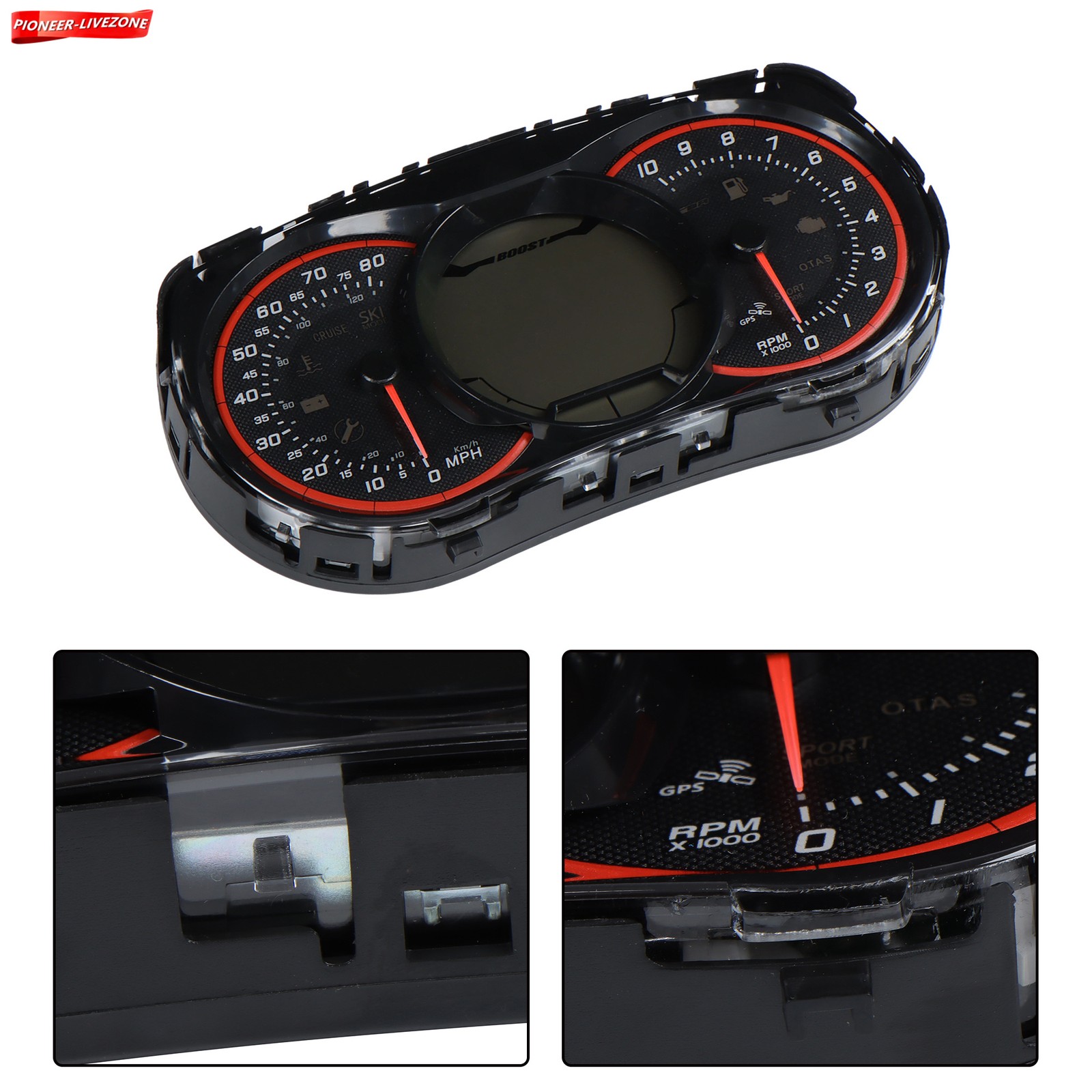 LCD Gauge Instrument Cluster 278003531 For Sea-Doo RXP RXT GTI GTR GTS 2016-2017