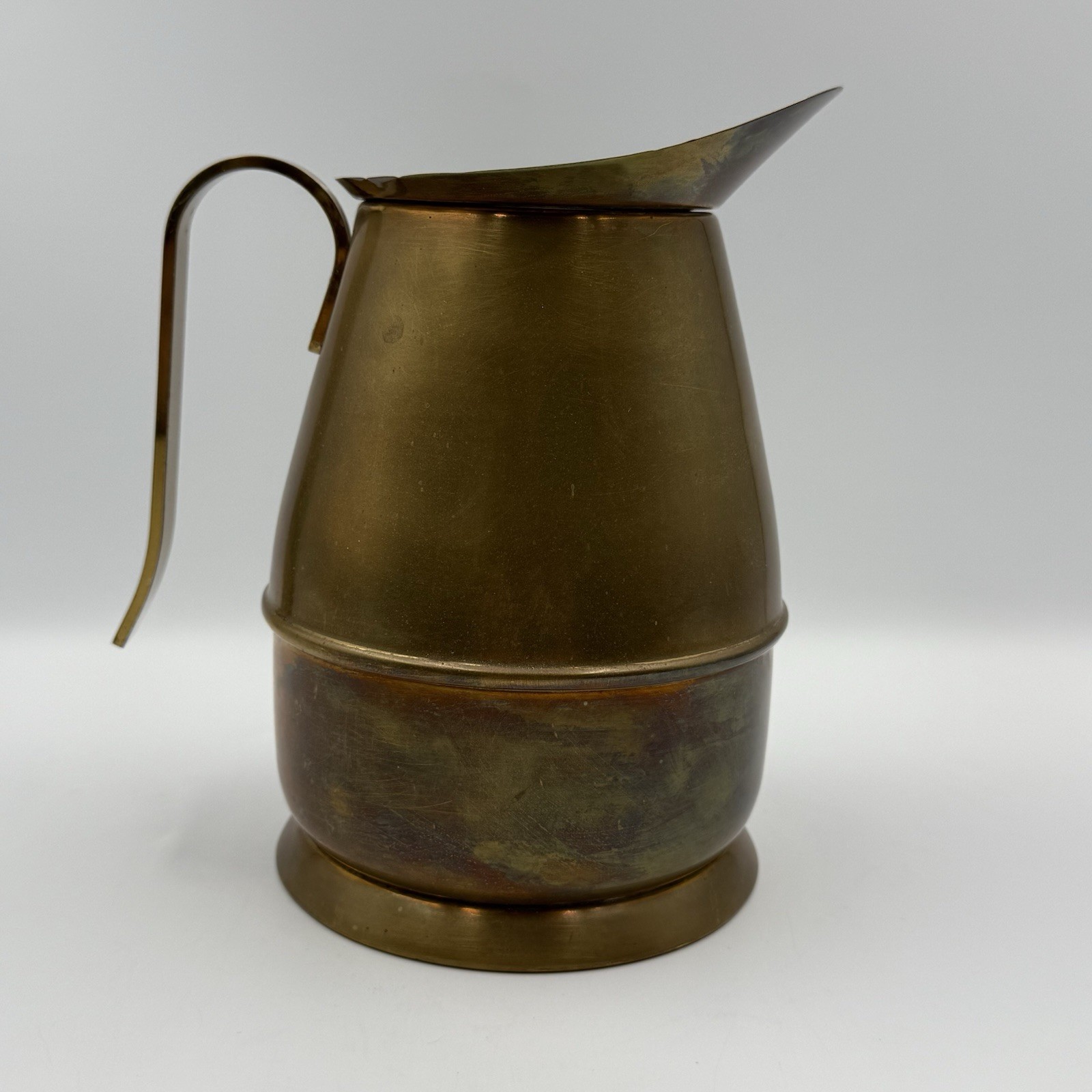 Maxwell Phillip Antique Brass Pitcher