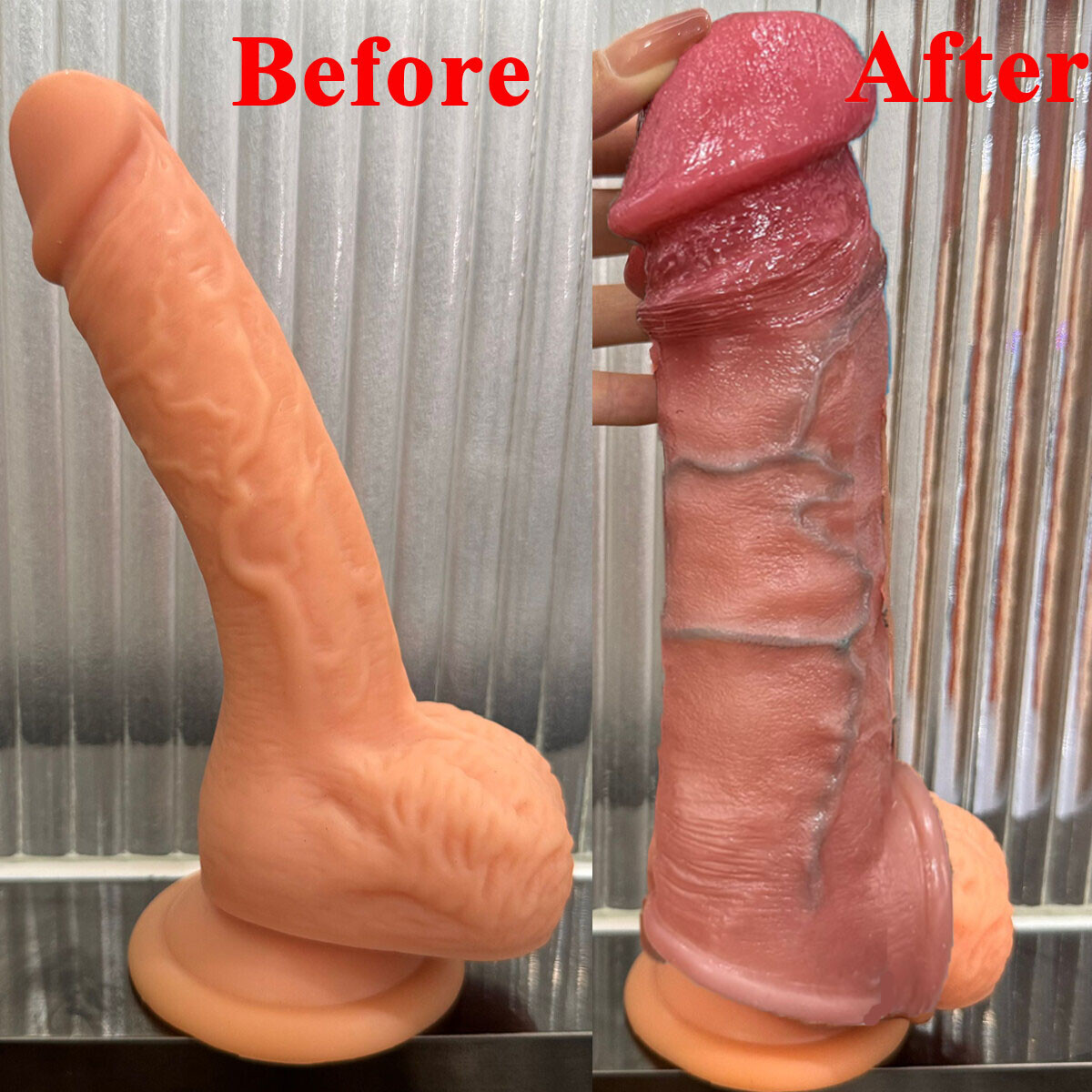 Big Male Cock-Girth-Enlarger-Enhancer-Penis-Extension-Extender-Sheath Sleeve Men