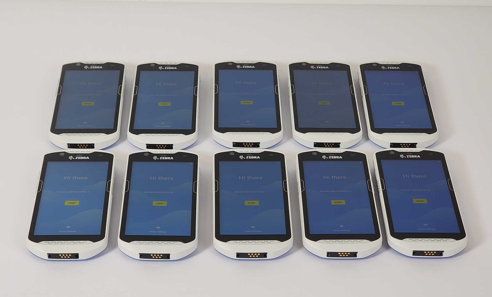 Lot of 10 Zebra TC510K Mobile Computer 5" LCD 2D SE47 Imager TC510K-1HDZU4P-US