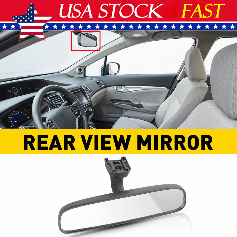 Interior Rear View Mirror Fits For 2005-2017 Honda Accord Civic CR-V Odyssey EAH
