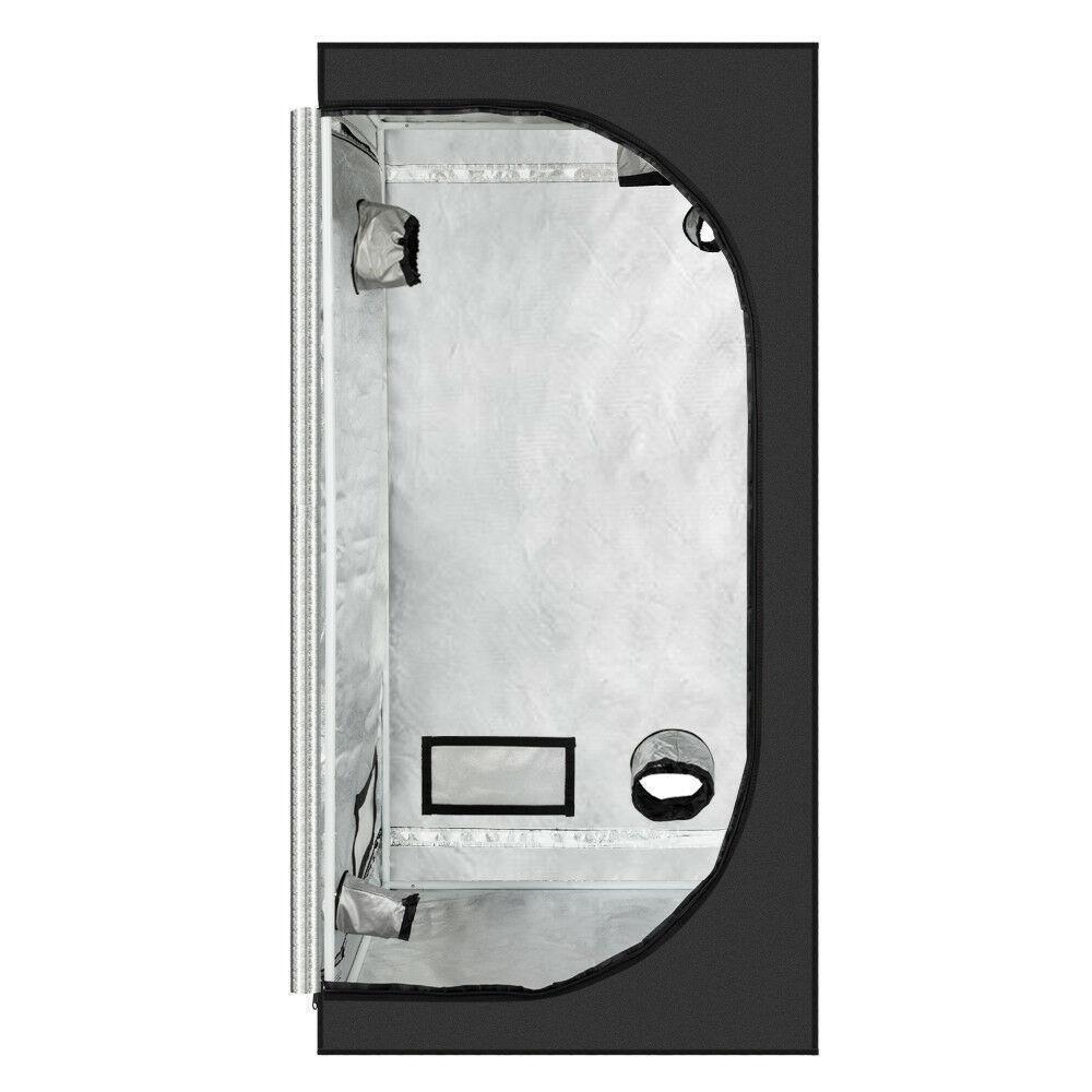 36"x 36"x72" Indoor Grow Tent Hydroponic 100% Reflective Mylar Oxford Cloth Room