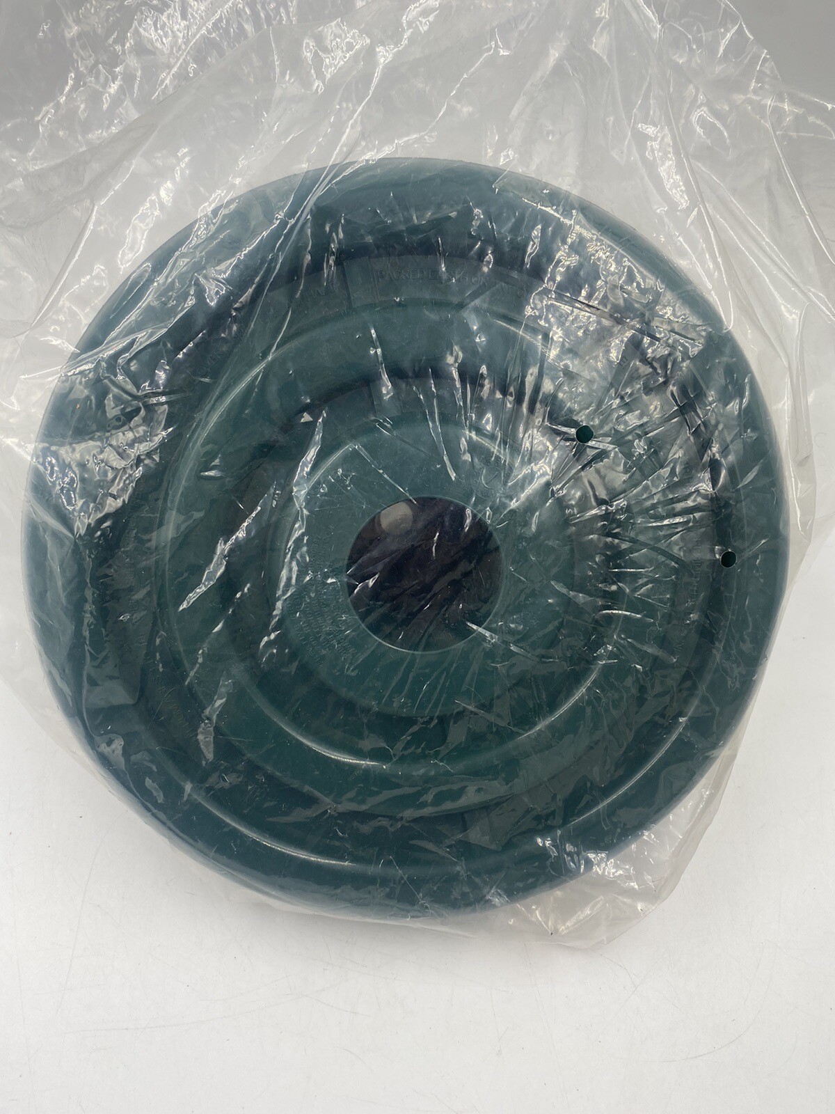 Creative Cedar Green Disc Swing with Rope Swing Set Play Set with Hardware