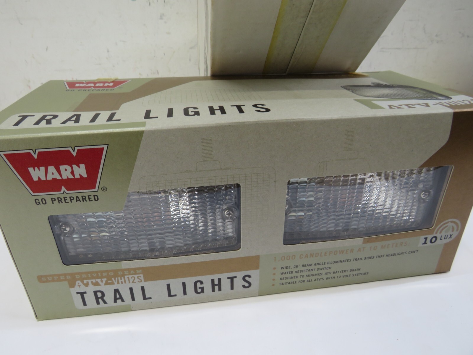 NOS Warn YAMAHA ATV TRAIL LIGHTS 37603 for Grizzly, Kodiak, Big Bear