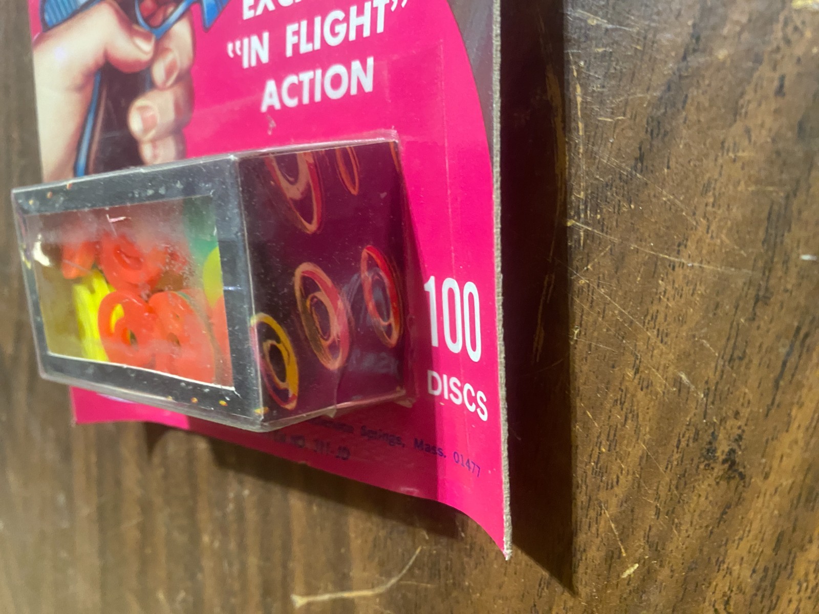 Vintage Star Trek 100 Jet Disc Tracer Gun Space Toy Ammo Ray Line NIP