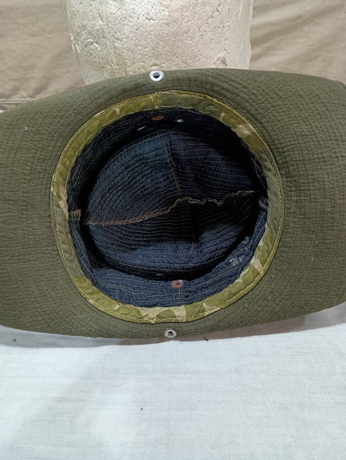 Vietnam War Era Saigon Slouch Cowboy Hat Original Theatre Made