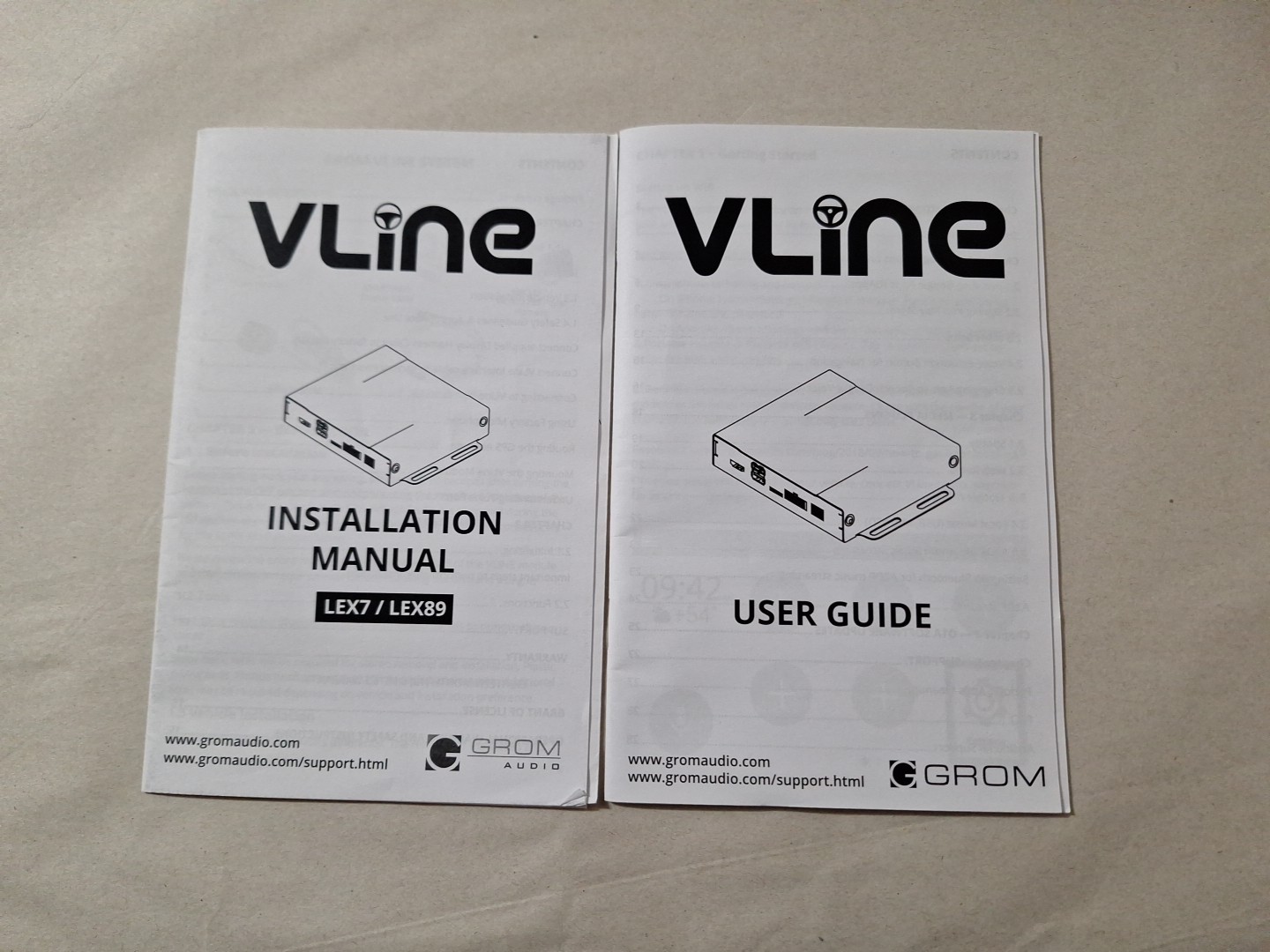 GROM VLine VL2 Infotainment System LEX89VL2 CarPlay Navigation- UNTESTED!