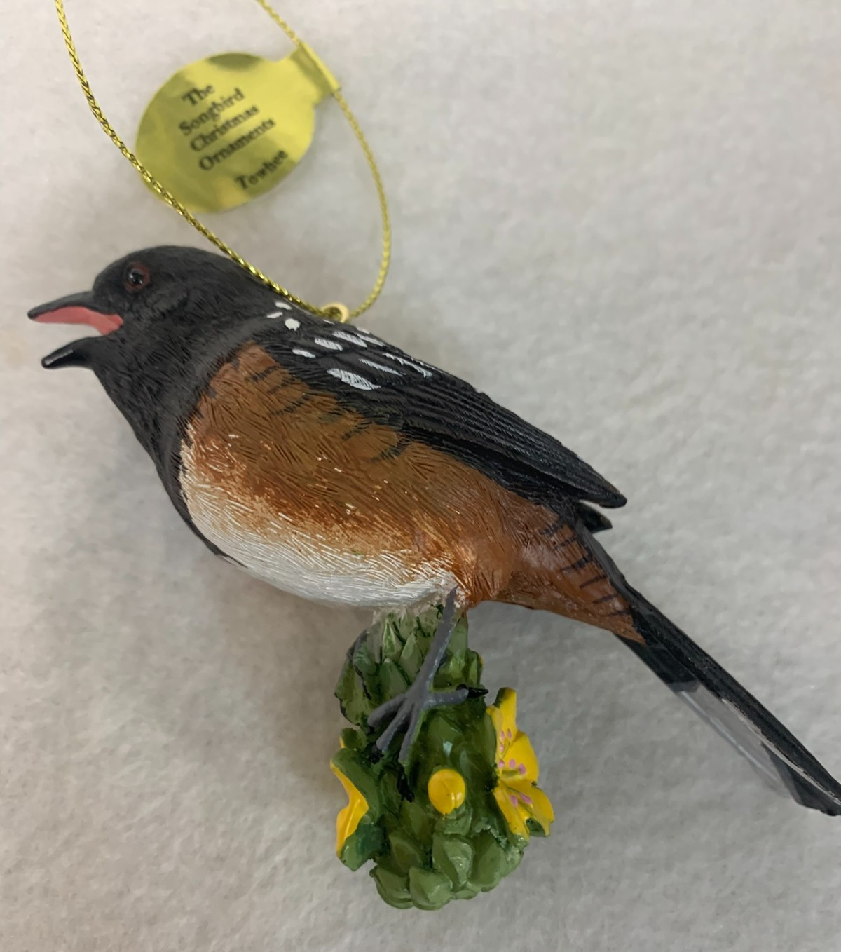 Danbury Mint~ Songbird Christmas Ornaments~Information Card~CHOICE