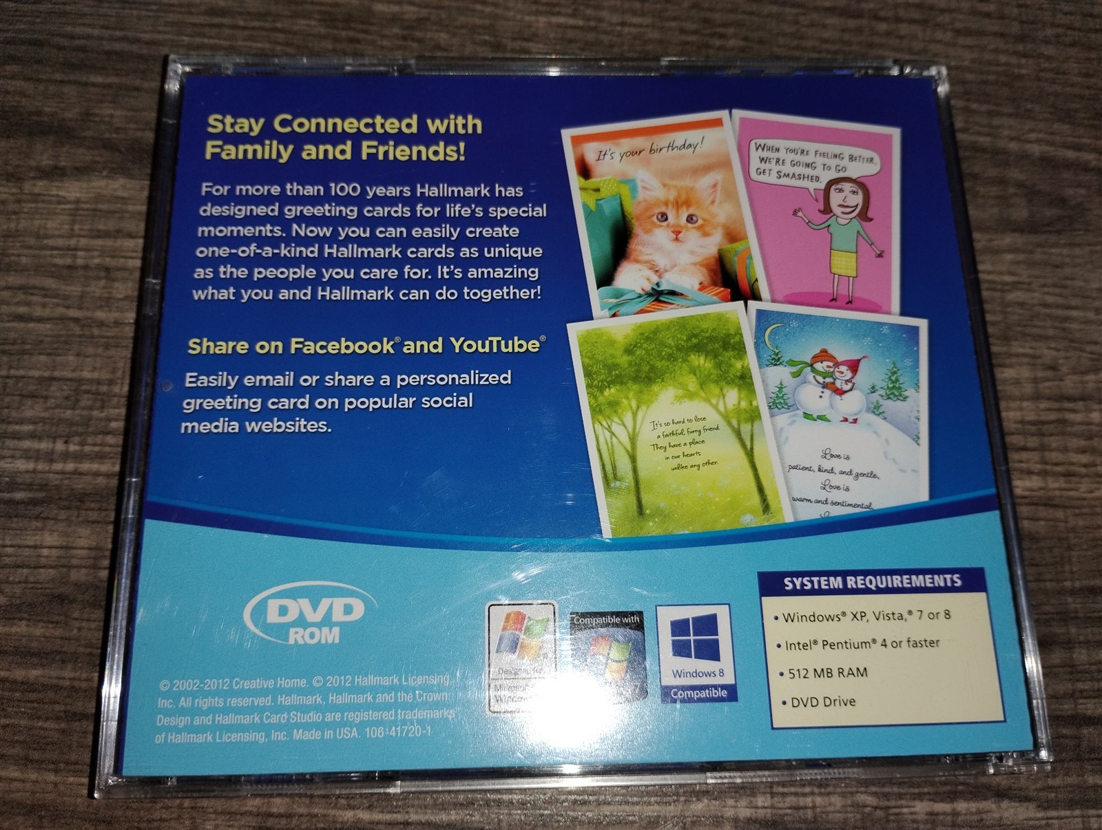 Hallmark Card Studio 2013 Deluxe PC DVD-ROM for Windows 7/XP/Vista Creative Home