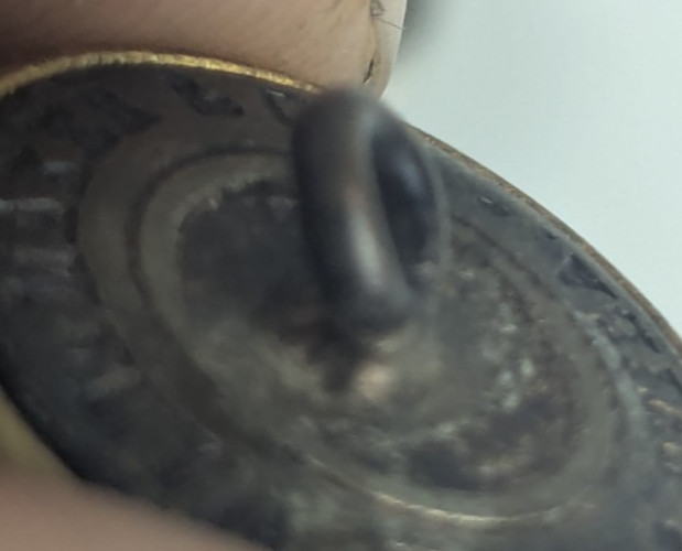 1870-90s - N.S. Company Employee Uniform Button Original- B20C