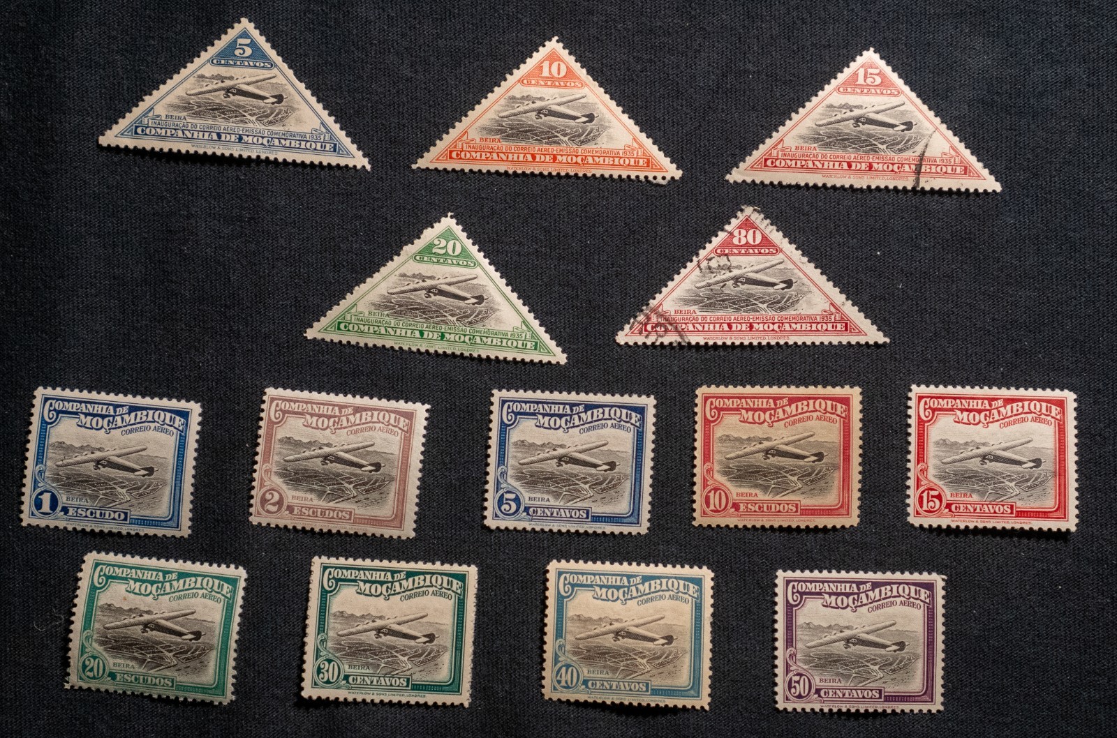 Mozambique Air Post Stamps