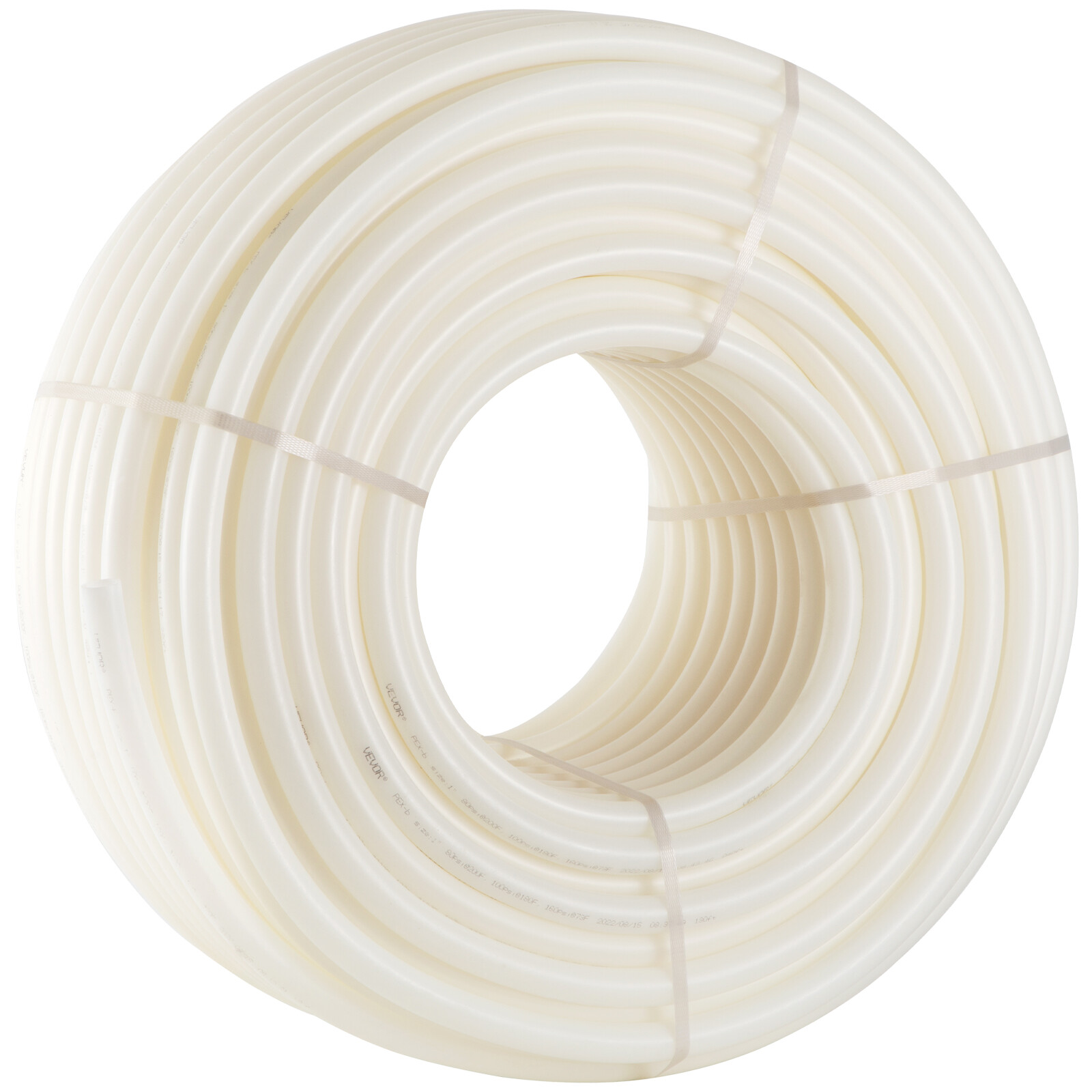 VEVOR 1" - 500' coil-White Certified PEX Tubing Htg/Plbg/Potable Water Heating