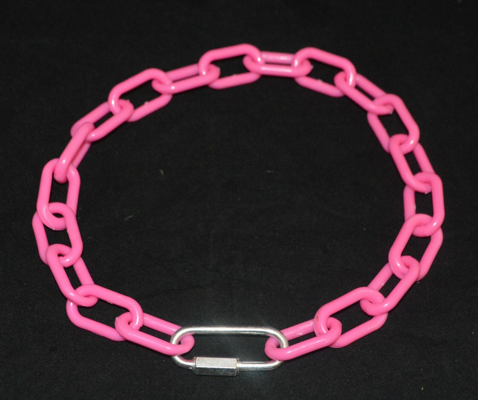 GOAT COLLARS PLASTIC CHAIN WITH METAL QUICK LINK 20" LONG